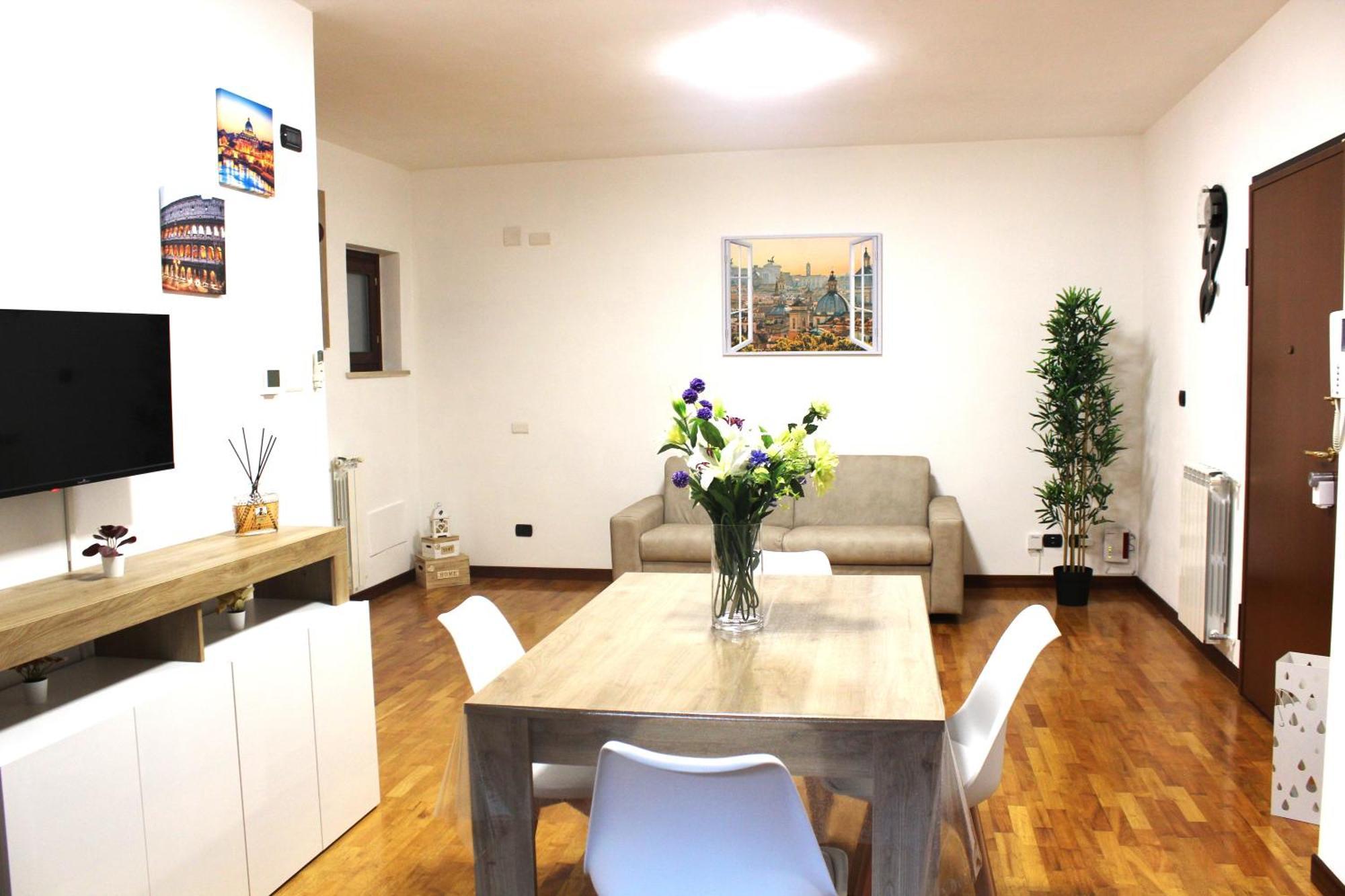 Appartement Minerva House - Airport And Fiera à Fiumicino Extérieur photo